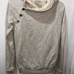 Maison Scotch "Nomade" double-hooded sweatshirt